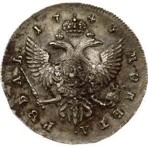 Russia Rouble 1743 СПБ