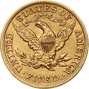 USA 5 Dollars 1900