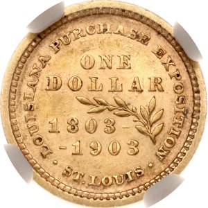 USA Dollar 1903 William McKinley NGC AU 55