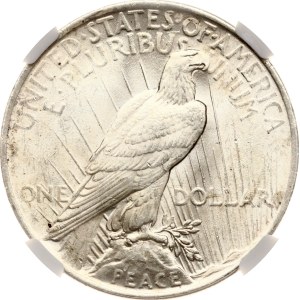 USA Peace Dollar 1923 NGC MS 63