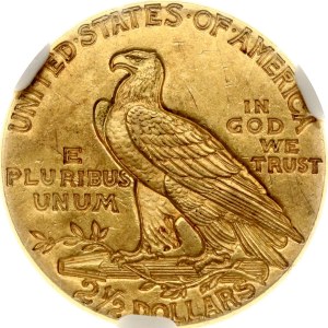 USA 2½ dolára 1927 NGC MS 62