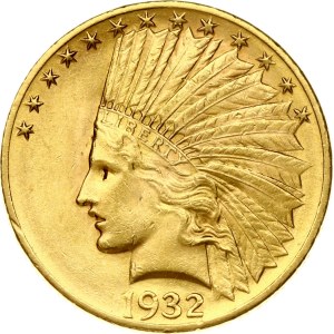 USA 10 dolarů 1932
