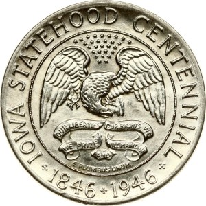 USA 1/2 Dollar 1946 Iowa Centennial