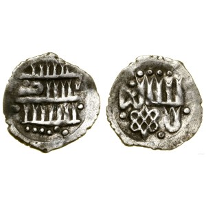 Tauryda, naśladownictwo dirhema krymskiego chana Dżanibeka, ok. 1360-1380, mennica w okolicy Kijowa