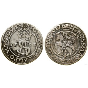 Polonia, trojak, 1562, Vilnius