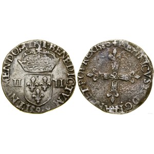Poľsko, 1/4 ecu, 1580 9, Rennes