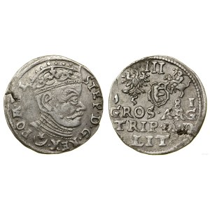 Polonia, trojak, 1581, Vilnius