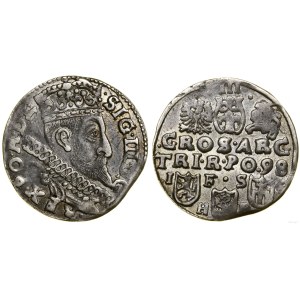 Poľsko, trojak, 1598, Bydgoszcz