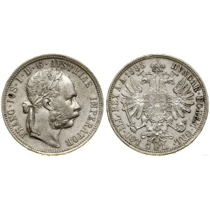 Austria, 1 florin, 1888, Vienna