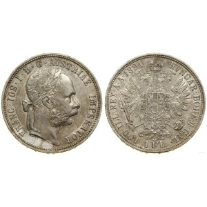 Austria, 1 florin, 1891, Vienna