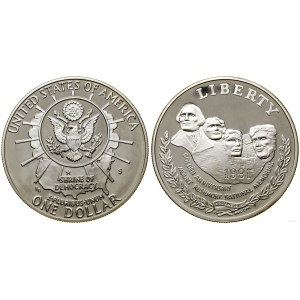 United States of America (USA), $1, 1991 S, San Francisco