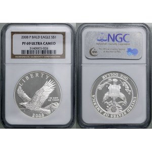 United States of America (USA), $1, 2008, Philadelphia