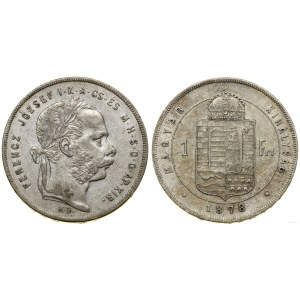 Maďarsko, 1 forint, 1878 KB, Kremnica
