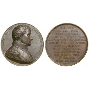 France, medal from the series of rulers of France - Napoleon I, 1838