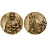 Poland, medal from the royal series of the Koszalin branch of PTAiN - Ludwik Węgierski, 1994, Warsaw