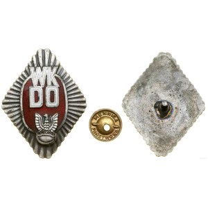 Poland, Wyższy Kurs Doskonalenia Oficerów - commemorative badge, from 1977, Warsaw