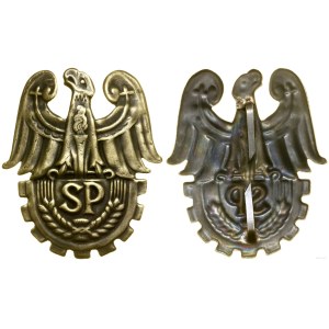 Poland, eagle to the cap of the Służba Polsce organization, 1948