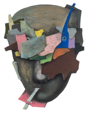 Stasys Eidrigevicius (ur. 1949 Mediniškiai/Litwa), Pomiędzy kolorami, 1998