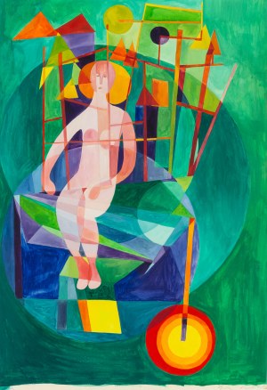 Ewa Kuryluk (ur. 1946 Kraków), Geomeros XVI, 1967