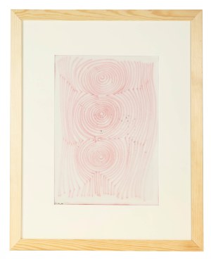Halina Wrzeszczyńska (1929-2018), Rosnące spirale kryształów, 1970