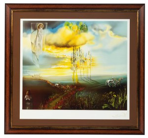 Salvador Dali (1904 Figueres/Hiszpania - 1989 tamże), Le Château de Gala / The dream of Gala, lata 70. XX w.