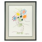 Pablo Picasso (1881 Malaga - 1973 Mougins), Bouquet de Fleurs, 1958