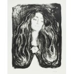 Edvard Munch (1863-1944), Broche Eva Mudocci, lata 60. XX w.