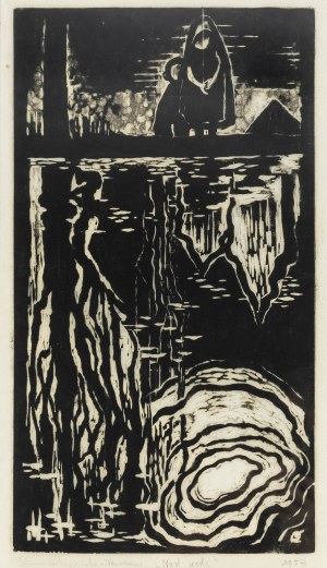 Maria Hiszpańska-Neumann (1917-1980), Nad wodą, 1957
