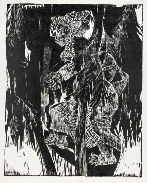Stefan Suberlak (1928-1994), Grzybiarka II, 1978