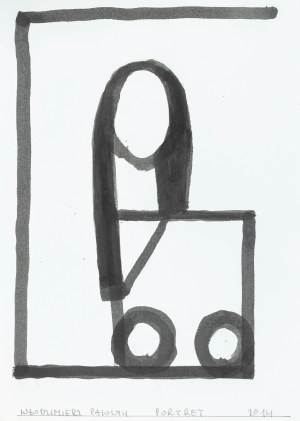 Włodzimierz Pawlak (ur. 1957 Korytów), Portret, 2014