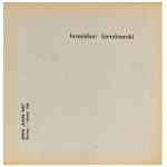 Bronislaw Kierzkowski (1924 Łódź - 1993 Warsaw), Untitled (from the Confrontations portfolio), 1960