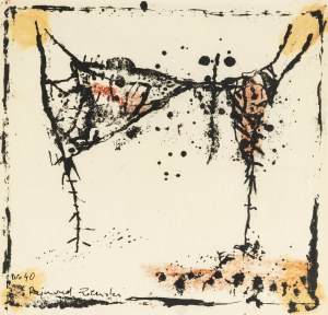 Rajmund Ziemski (1930 Radom - 2005 Warszawa), Bez tytułu, 1960
