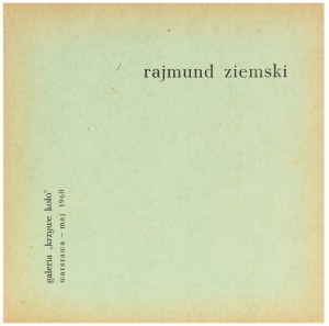 Rajmund Ziemski (1930 Radom - 2005 Warszawa), Bez tytułu, 1960