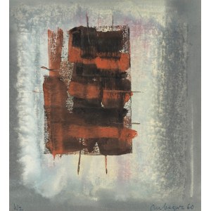 Marian Bogusz (1920 Pleszew-1980 Warsaw), Untitled (from the Confrontations portfolio), 1960