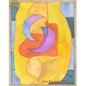 Jan Aniserowicz (1929-2007), Kompozice, 1995