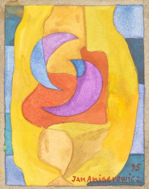 Jan Aniserowicz (1929-2007), Kompozycja, 1995