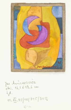 Jan Aniserowicz (1929-2007), Kompozycja, 1995