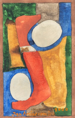 Jan Aniserowicz (1929-2007), Kompozycja, 2000