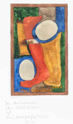 Jan Aniserowicz (1929-2007), Kompozycja, 2000