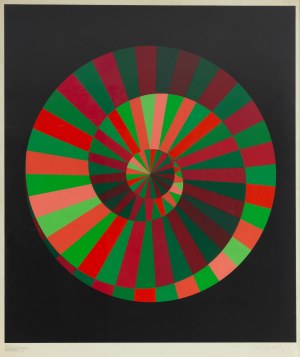 Victor Vasarely (1908 Pécs - 1997 Paryż), Kraft und Natur 1, 1972