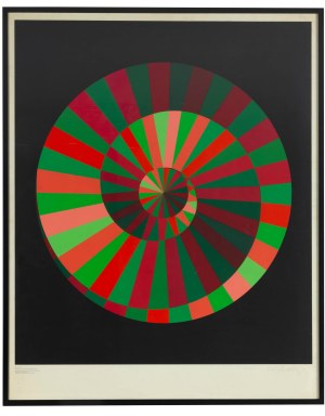 Victor Vasarely (1908 Pécs - 1997 Paryż), Kraft und Natur 1, 1972