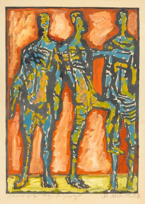Marian Malina, Trzy figury, 1957