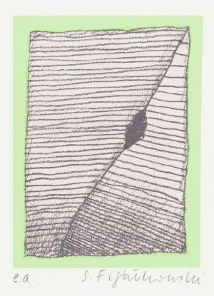 Stanisław Fijałkowski (1922 Zdołbunów - 2020 Łódź), Bez tytułu, 2011