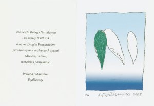 Stanisław Fijałkowski (1922 Zdołbunów - 2020 Łódź), Bez tytułu, 2017