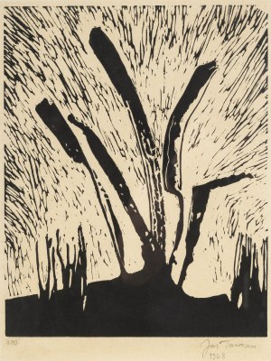Jan Tarasin (1926 Kalisz - 2009 Warszawa), Bez tytułu, 1968