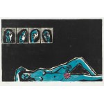 Stefania Dretler-Flin (1909 - 1994), Róża, 1975