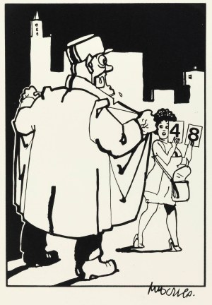 Andrzej Mleczko (ur. 1949), Bez tytułu, ok. 1980