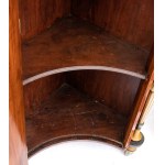 Pair of English corner cabinets painted in the style of the Adams brothers - 19th century
