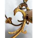 Lustre de style Empire en bronze doré - France, XIXe siècle
