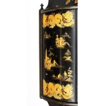 Wall-mounted corner cabinet in the Chinoiserie style - England, 19th century